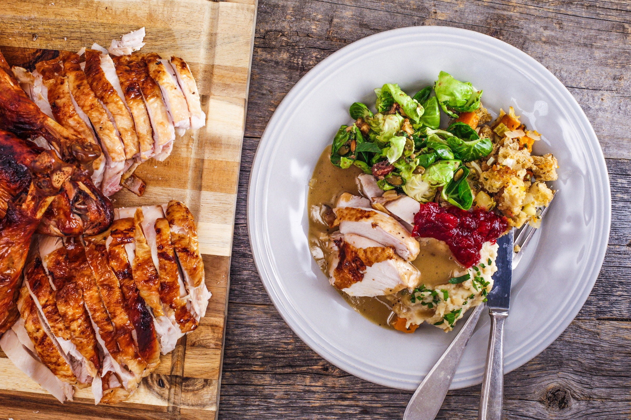 Rachael's Hard Cider Brined Turkey