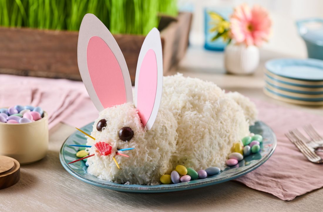 Coconutty Bunny Cake