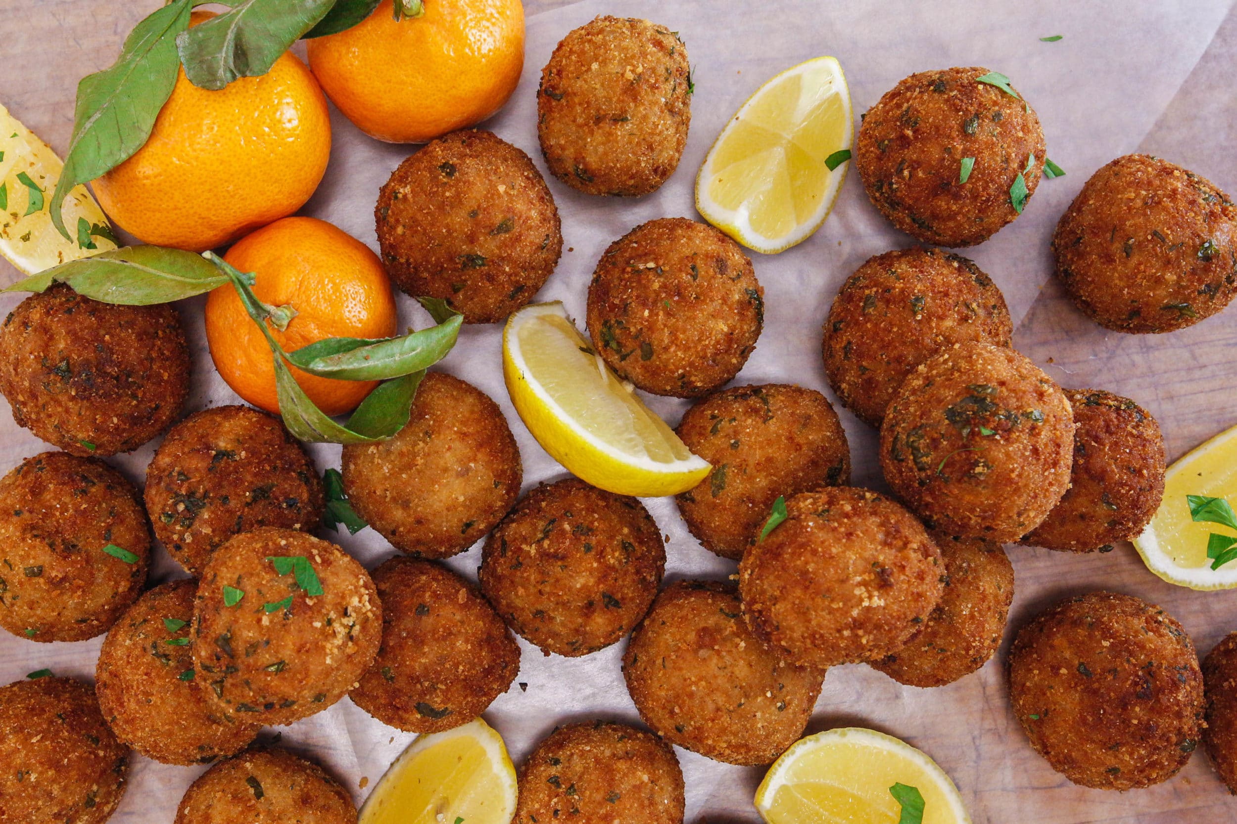 Cacio e Pepe Arancini