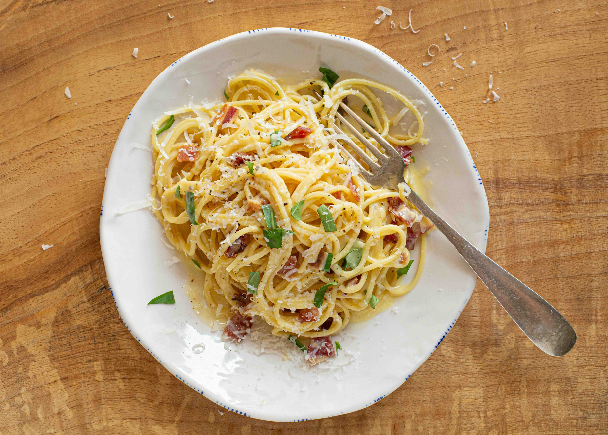 Rachael Ray's Pasta Carbonara