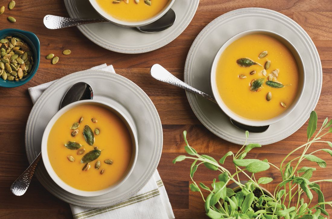 Holiday Starter or Souper Supper: Creamy Butternut Soup