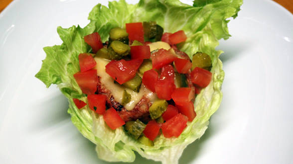 Cheeseburger Lettuce Wraps