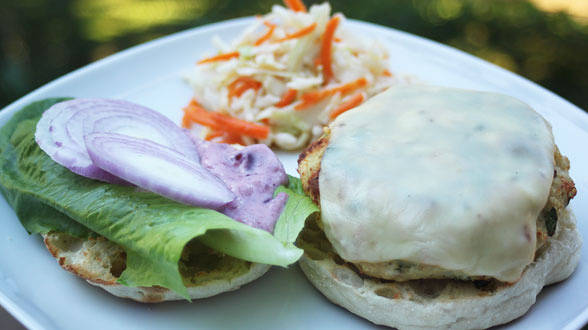 Turkey Meatloaf Burgers