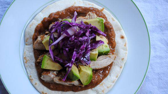 Ultimate Tostada Bar: Margarita Grilled Chicken