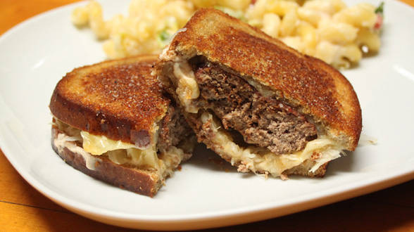 Mini Reuben Patty Melts