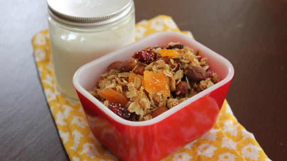 Homemade Yogurt and Granola