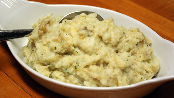 French Onion Mashed Potatoes