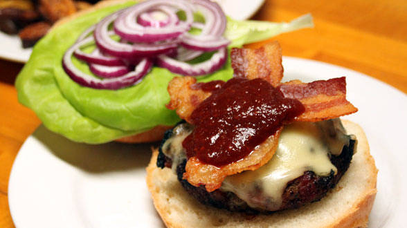 Tex-Mex Bacon Cheeseburgers (Version 2)