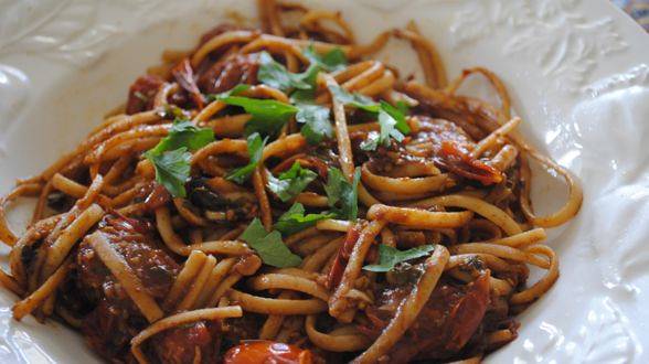 Cherry Tomato Sauce with Balsamic Vinegar