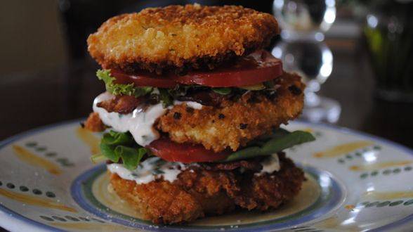 Chicken Club Cutlet Stacks