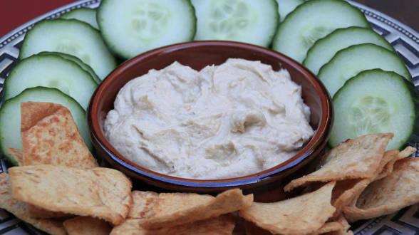 Smoked Eggplant Hummus