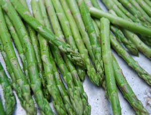 Roasted Asparagus Tips