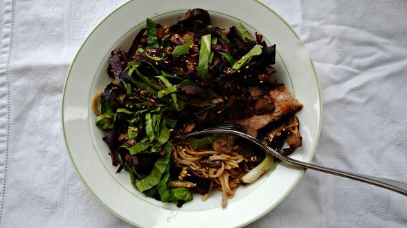 Flatiron Steak Soba