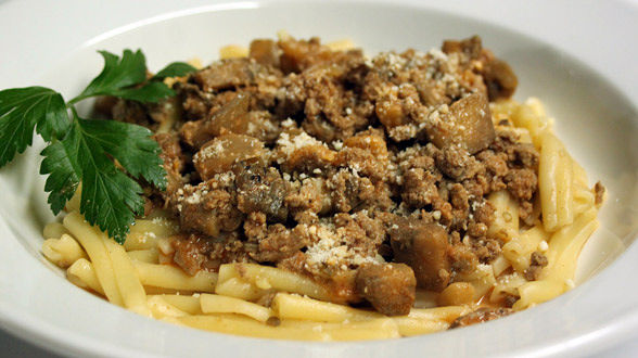 Veal and Eggplant Ragu