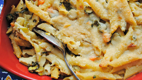 Macaroni and Cheese Primavera