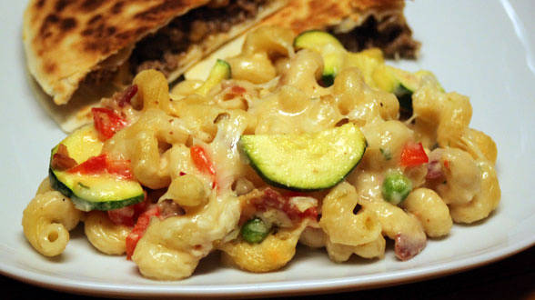 Veggie Mac and Cheese Casserole