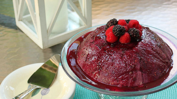 Summer Berry Pudding