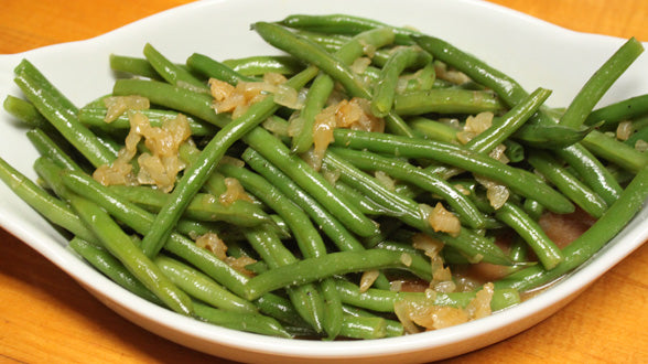 Green Beans with Apple Cider