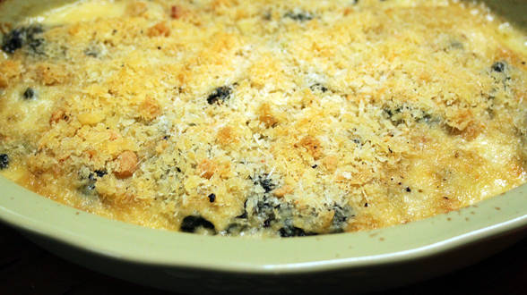 Kale Gratin with Pancetta