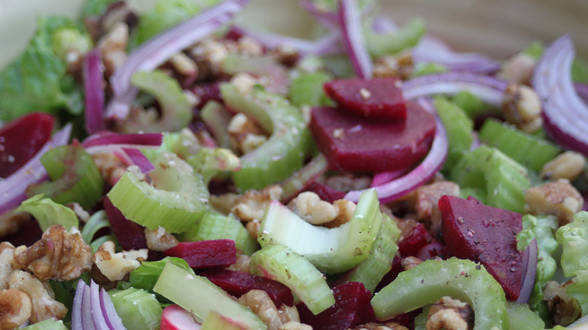 Beet and Walnut Salad