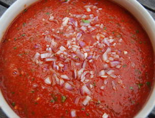 Gutsy Red Pepper Gazpacho