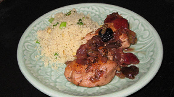 Tangy Cherry Chicken