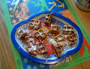 Gingerbread Waffles