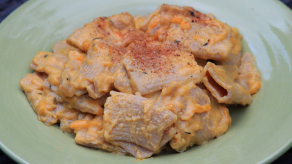 Isaboo's Butternut Squash Mac and Cheddar