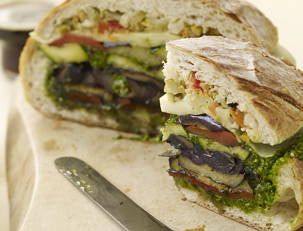 Grilled Vegetable Muffuletta