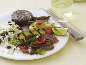 Skirt Steaks with Deconstructed Guacamole