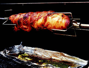 Spit-Roasted Turkey Breast Porchetta-Style