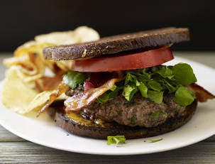 Welsh Rarebit Burgers