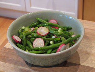 Honey-Mustard-Dressed Green Bean Salad