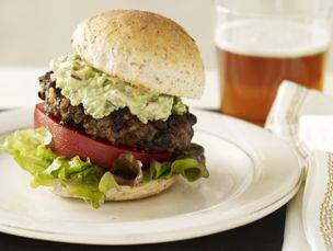 Beef 'n Bean Burrito Burgers