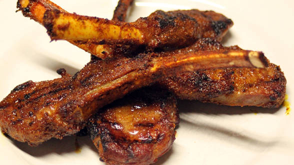 Moroccan Rub Lamb Chops