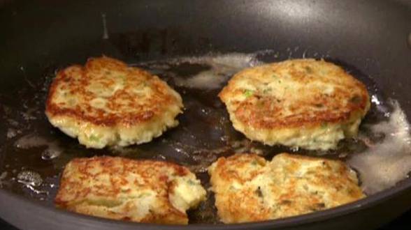 Crispy Mashed Potato Cakes