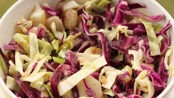 Olive and Vinegar Slaw