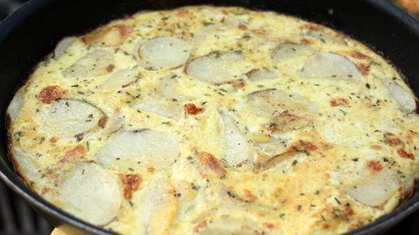 Rosemary Potato Frittata