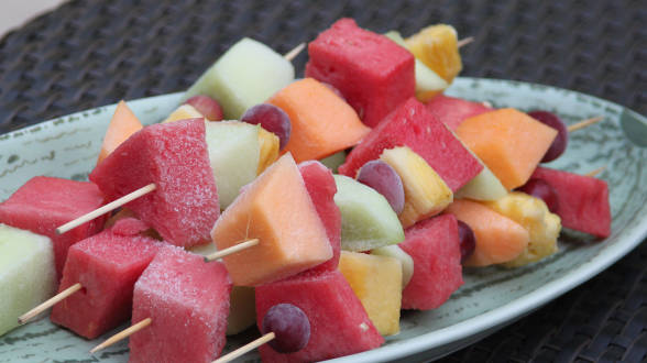 Frozen Fruit Sticks