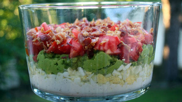 Cobb Salad Layer Dip