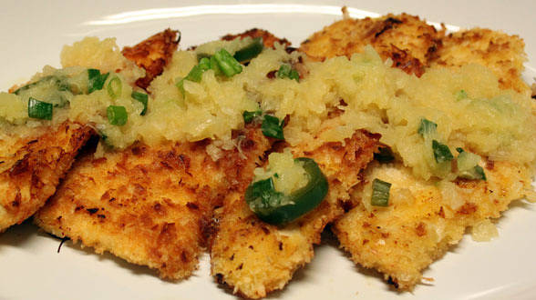 Coconut Chicken Cutlets