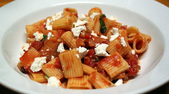 Roasted Garlic Pasta alla Norma