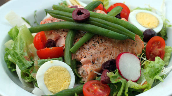 Salmon Niçoise Salad