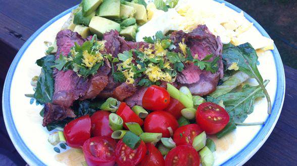 Steak-Swap Cobb Salad