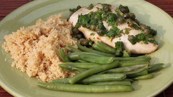 No-Cook Sauces for Chicken: Lemon-Dijon Sauce