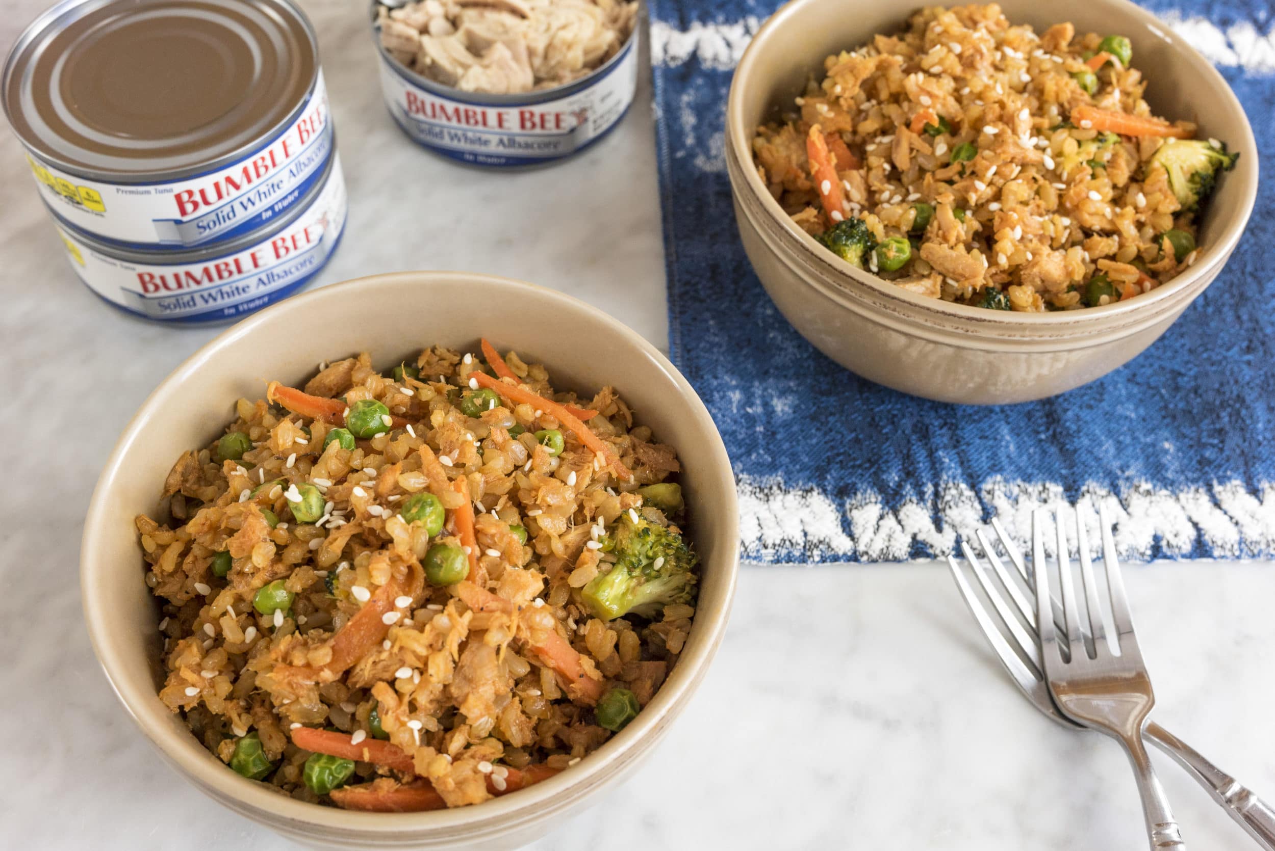 Sweet and Spicy Tuna Grain Bowl