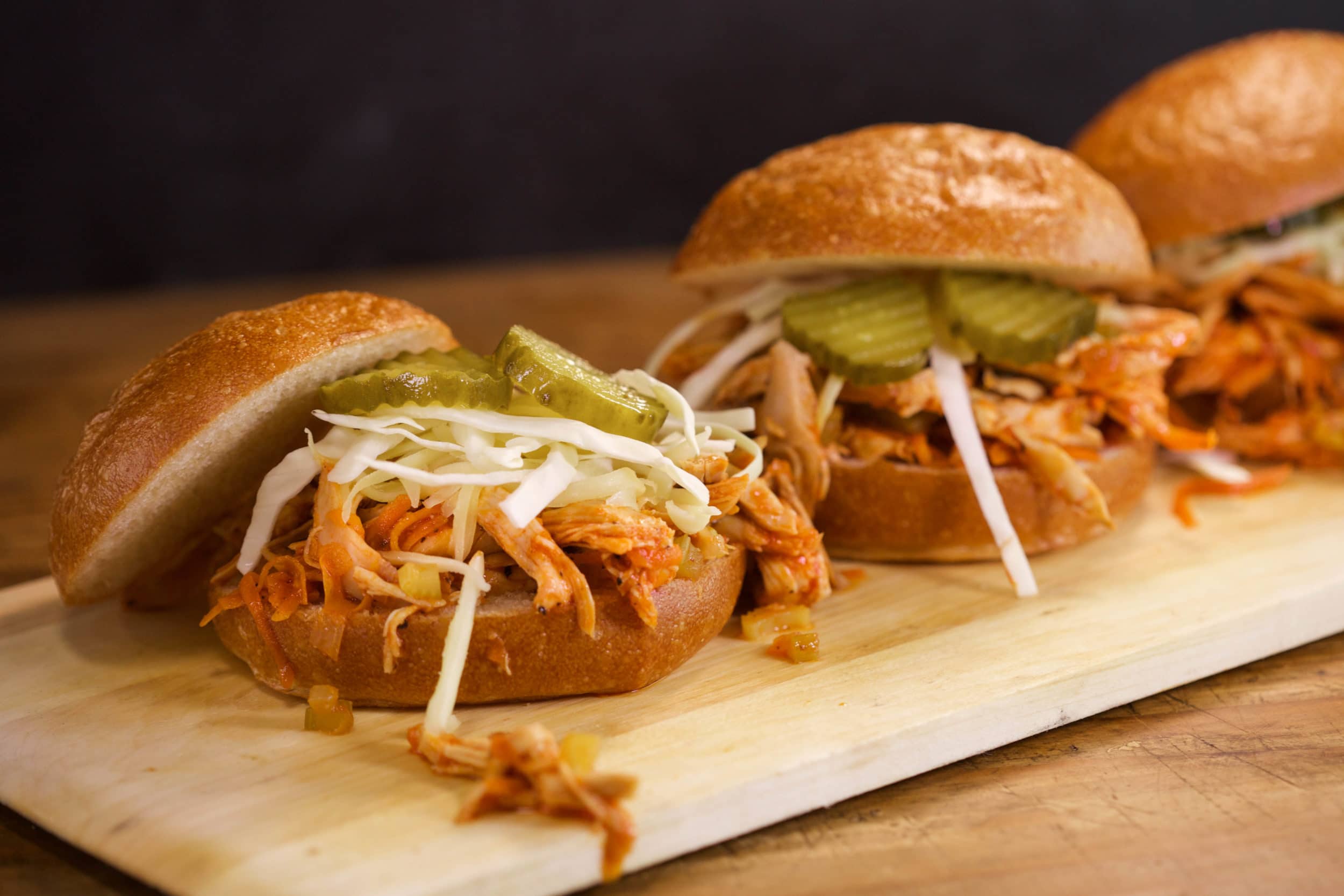 Sloppy Buffalo Chicken Joes