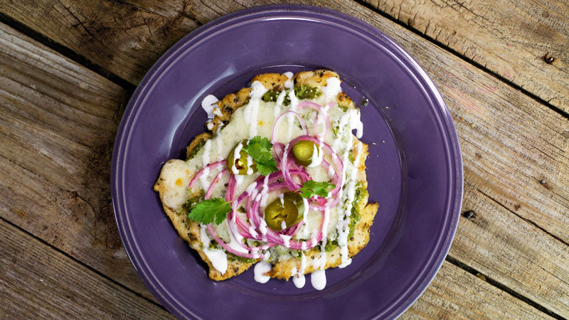 Mexican Chicken Pizzas