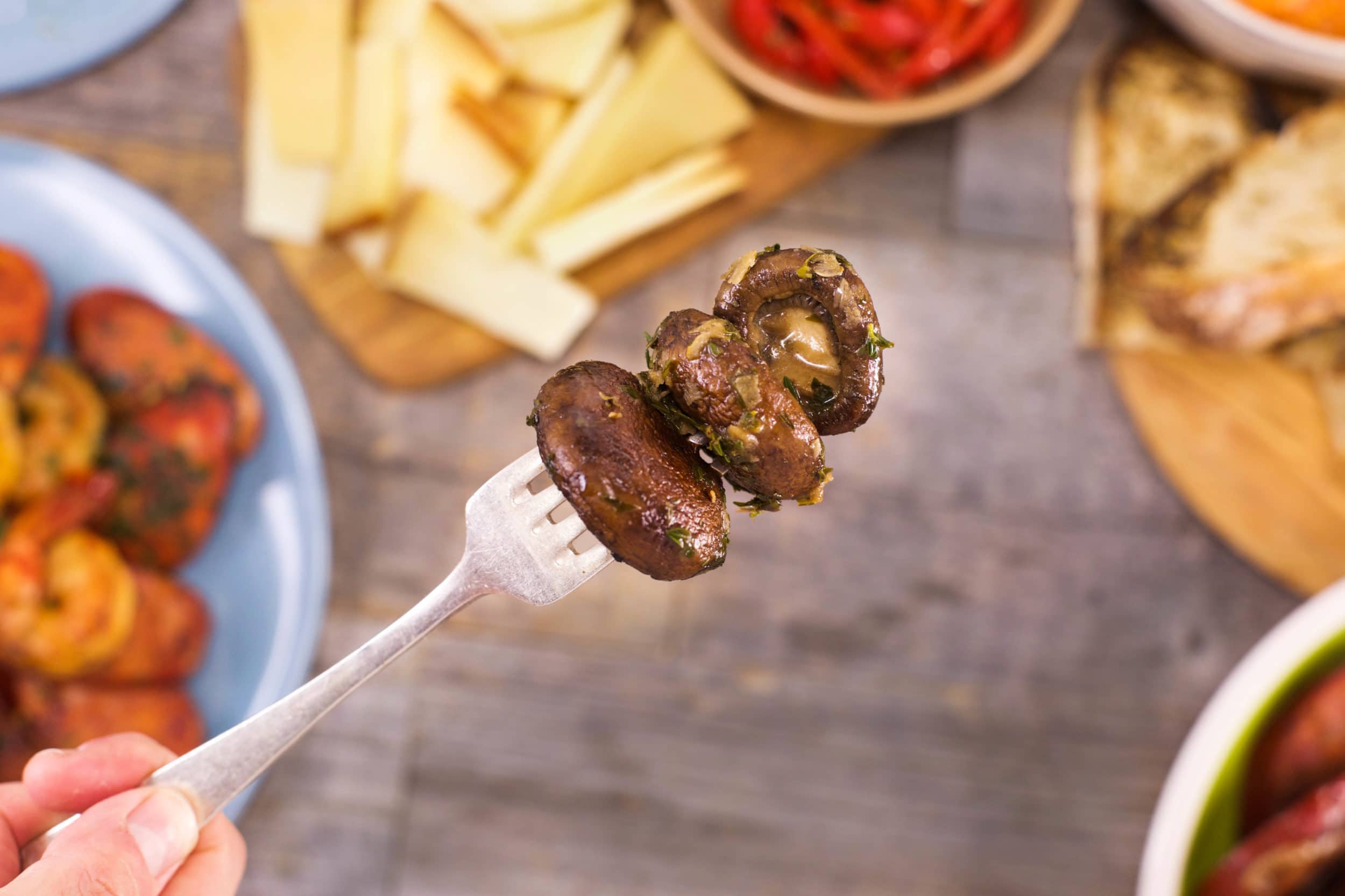 Mushrooms with Garlic and Sherry