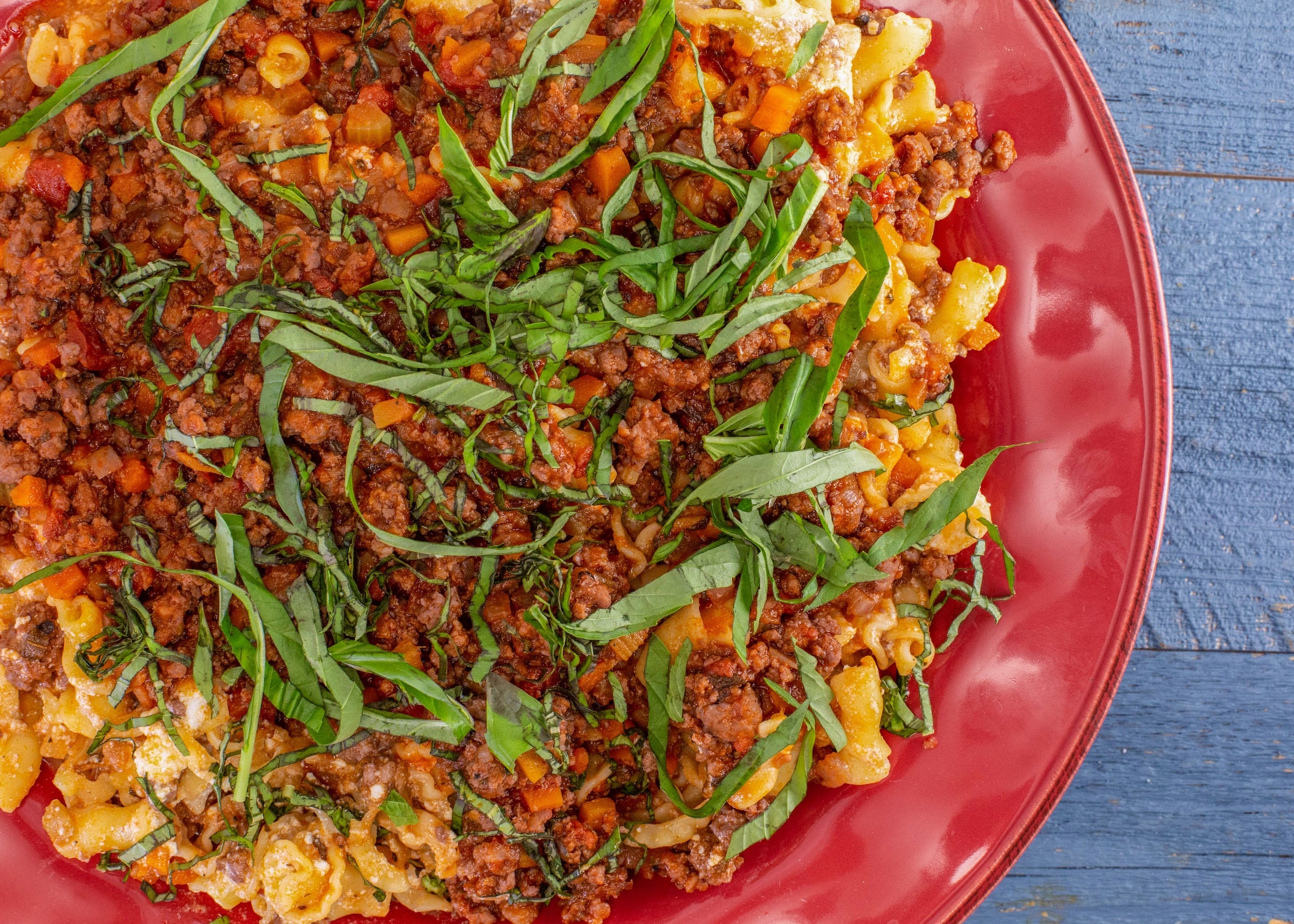 Rachael's Pasta with Sausage Ragu